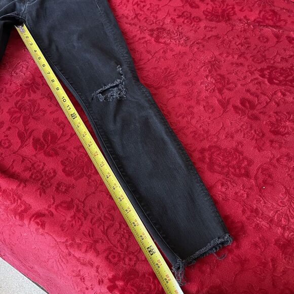 MOTHER Looker Ankle Fray Guilty As Sin Jean Size 27 - Picture 9 of 11